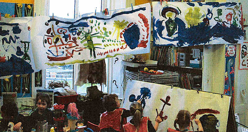 Nursery class mural
