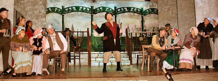 Three Cripples Inn with cast