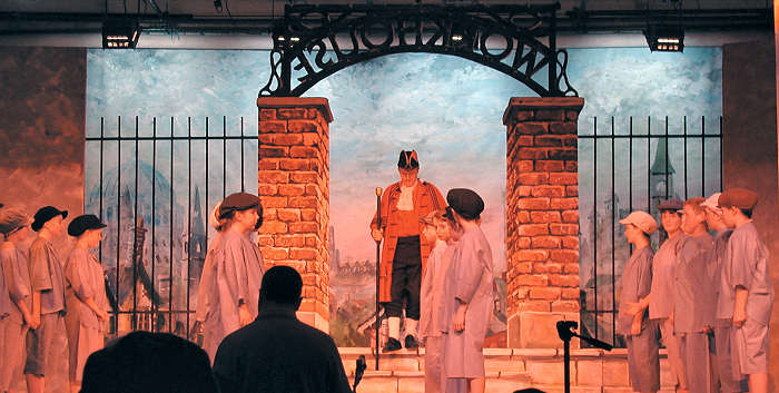 Workhouse entrance cast not made up