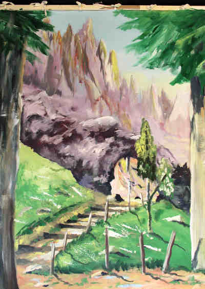 Details of mine entrance