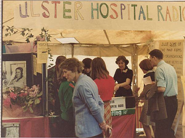 Visitors at the UHR stand