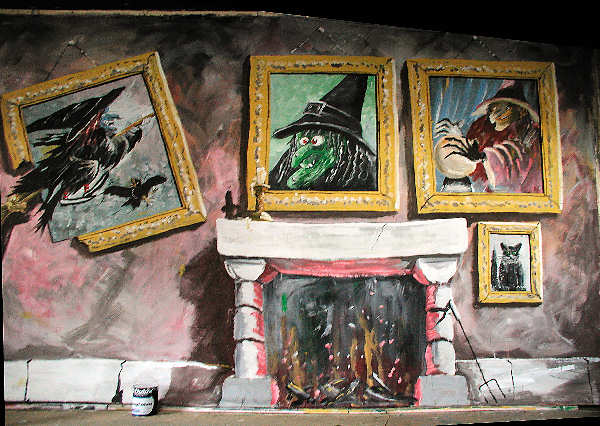 Castle corridor cloth